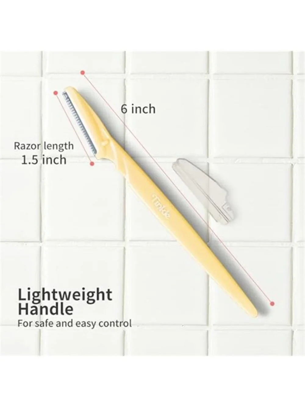 Tinkle Dermaplaning Tool 6ct, Dermaplane Razor for Women